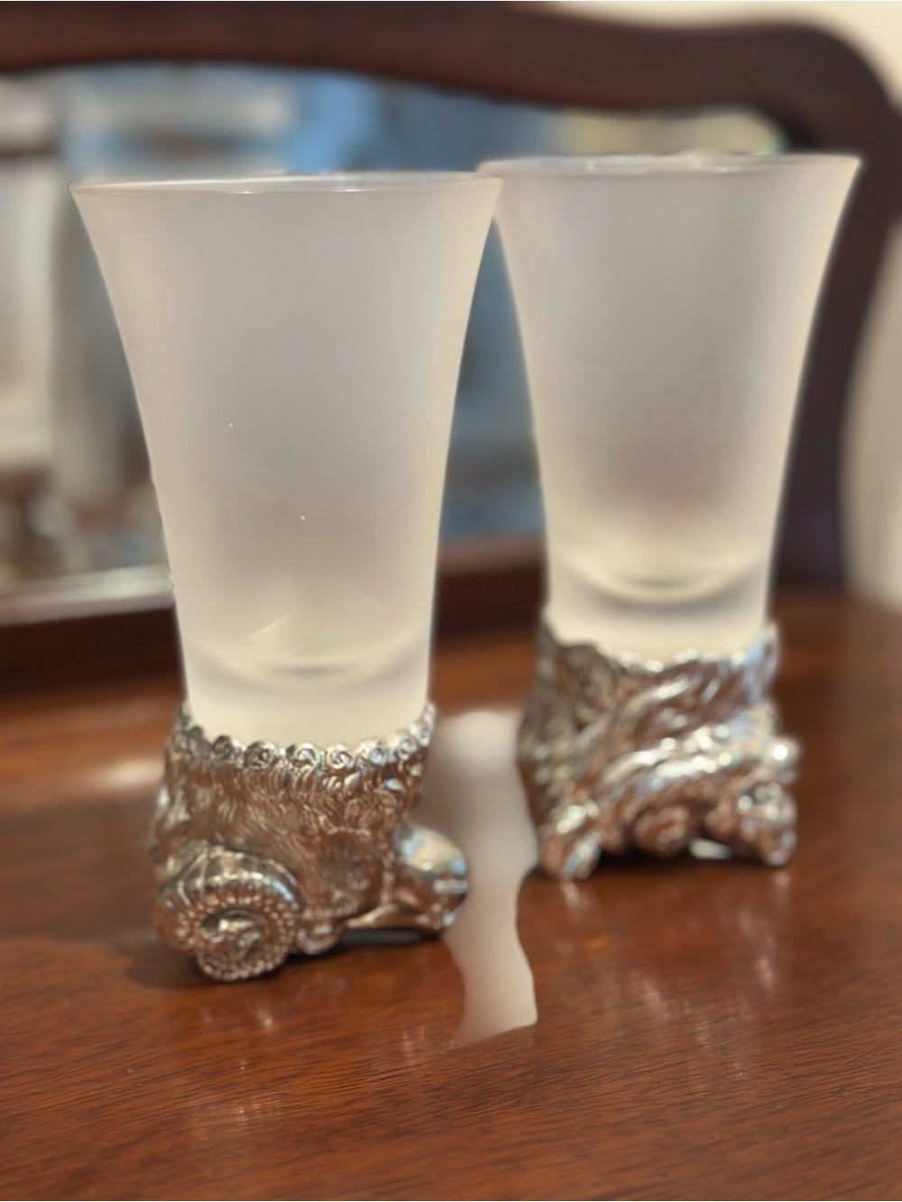 MCM Stirrup Glasses set of 2